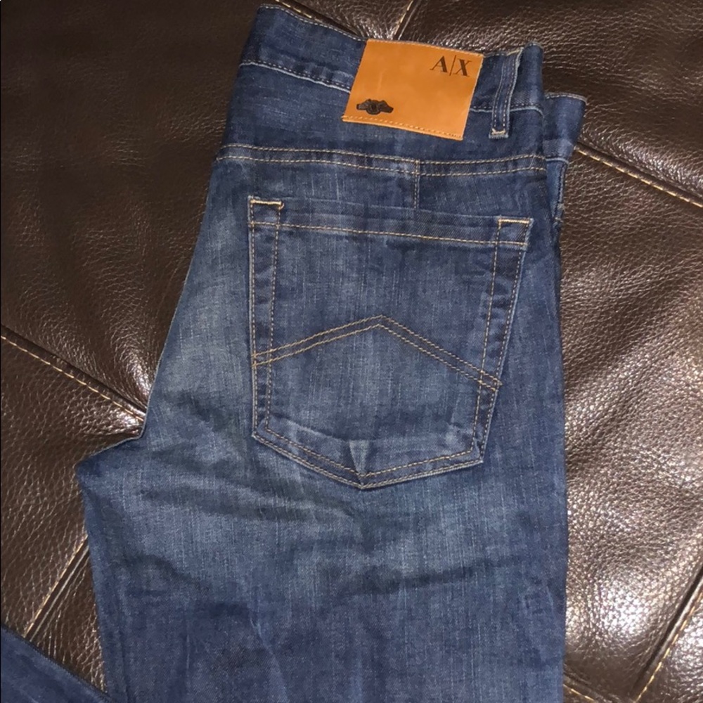 Armani Exchange men straight leg jeans